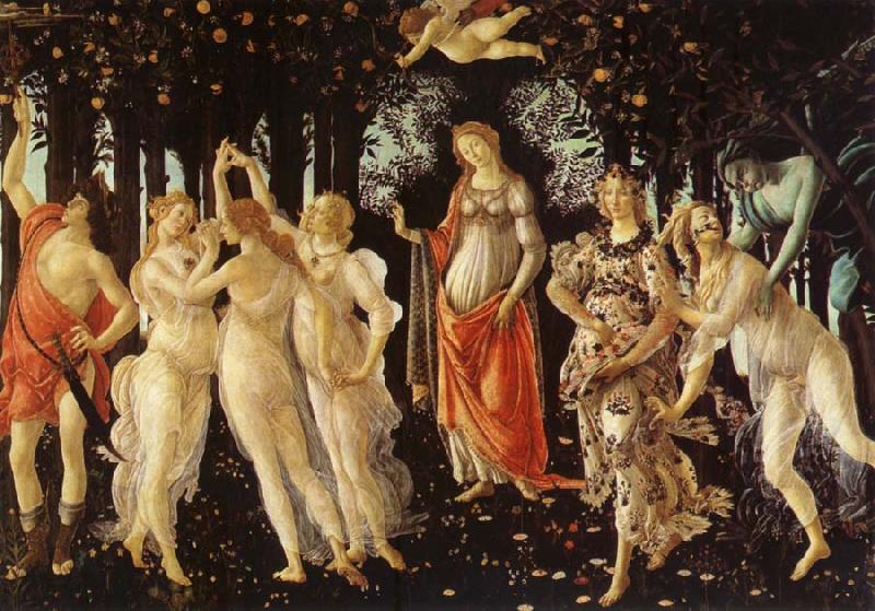 BOTTICELLI, Sandro Primavera